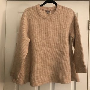 NWOT cos flared sweater